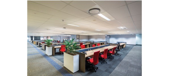 Suspended Ceilings in Commercial Office Call Centre